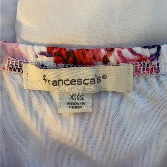 Francesca’s Floral Patterned A-Line Dress - Picture 4 of 6